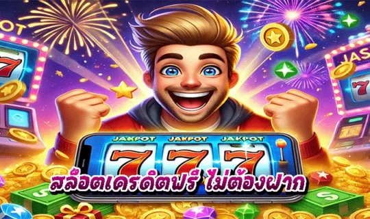 สล็อตเครดิตฟรี ไม่ต้องฝาก