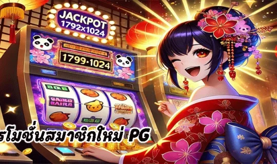 โปรโมชั่นสมาชิกใหม่ PG